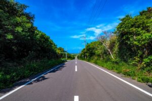 石垣島の道路
