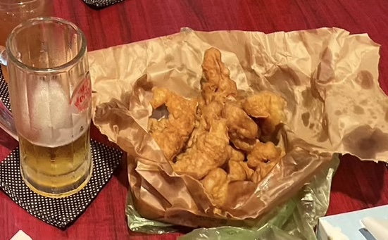 刺身屋さんの天ぷら