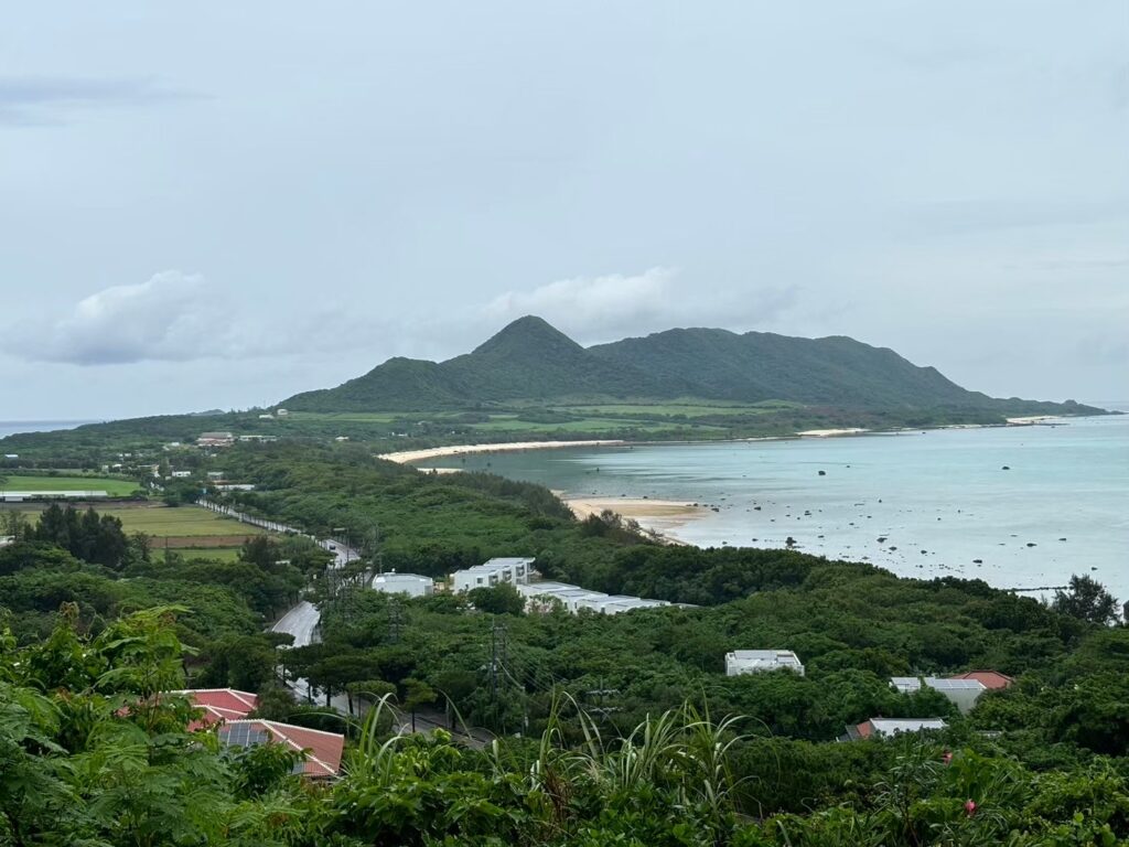 玉取崎展望台からの景色
