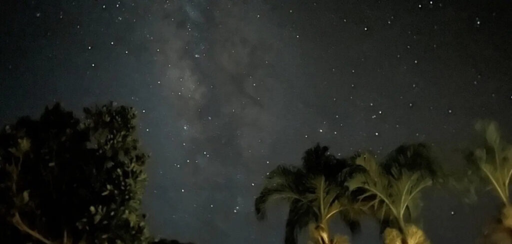 石垣島の夜の星空