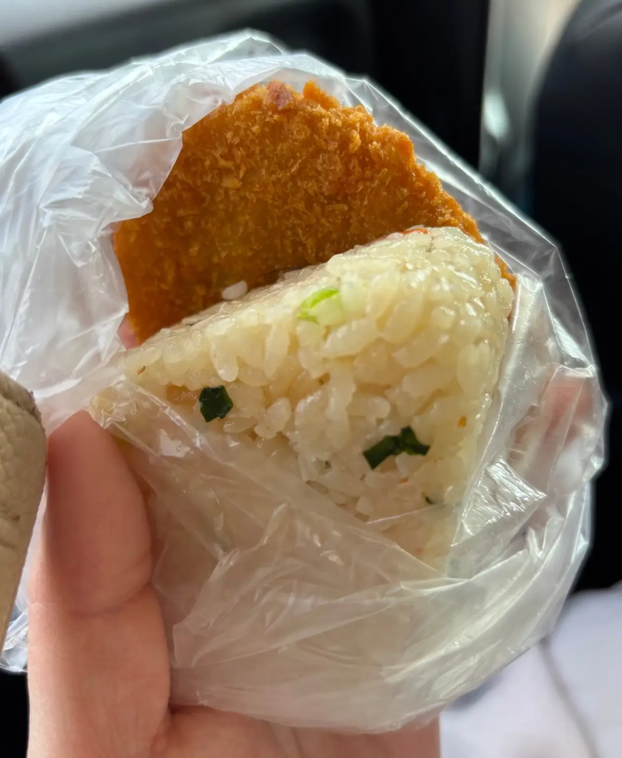 ジューシーご飯とコロッケ